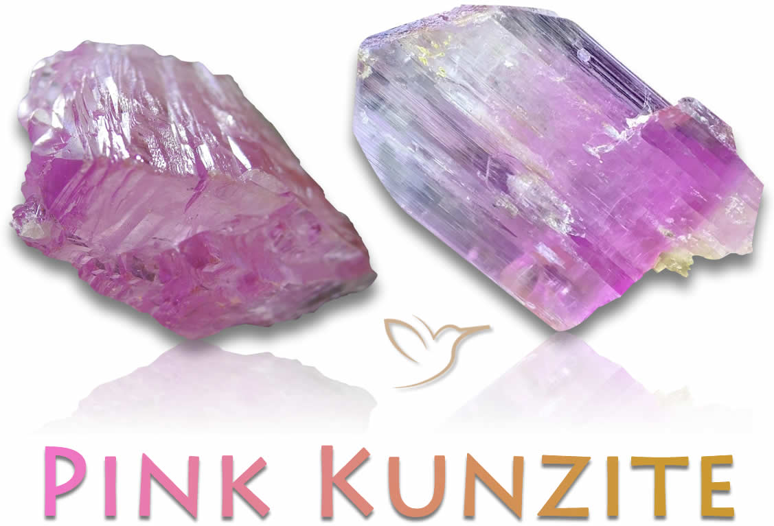 Pink Kunzite Rough stones