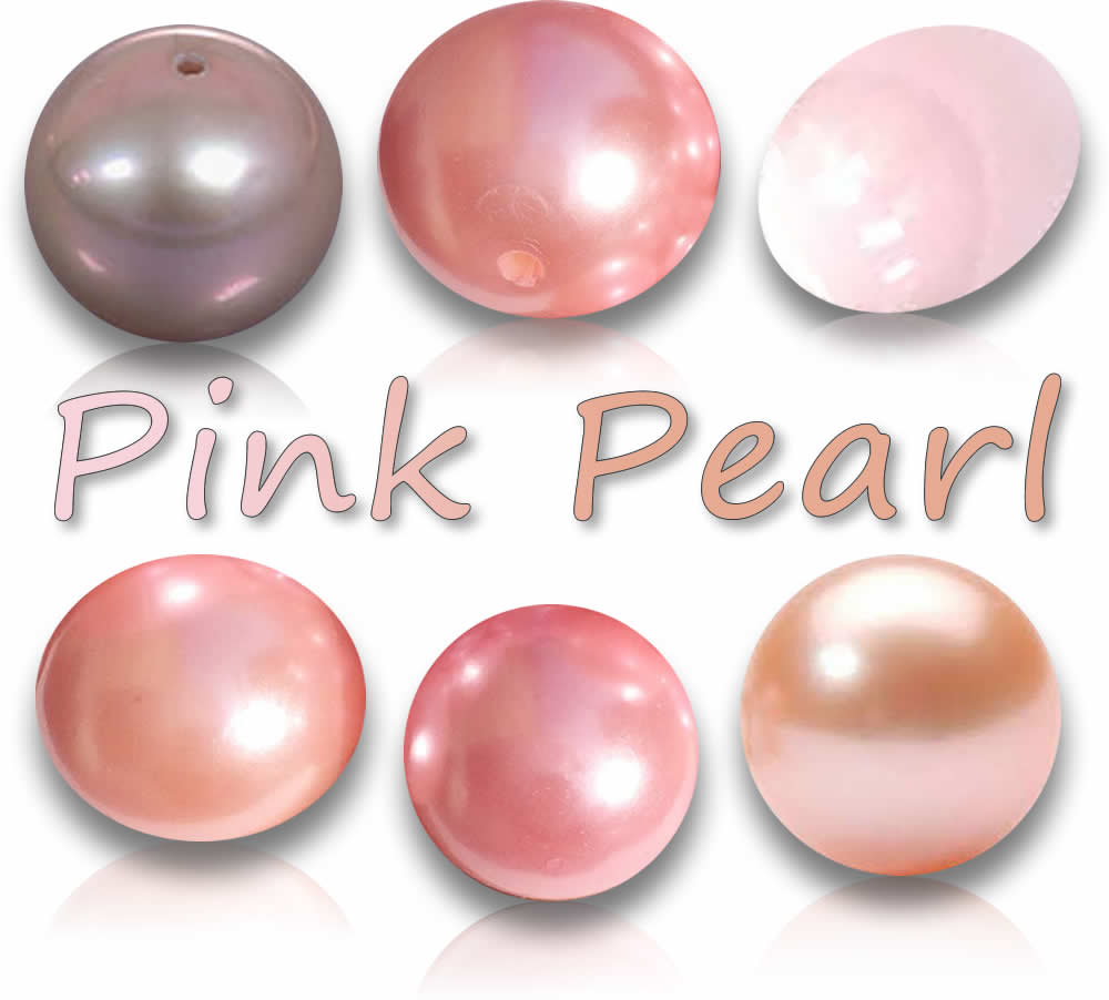 Natural Pink Pearl Gemstones