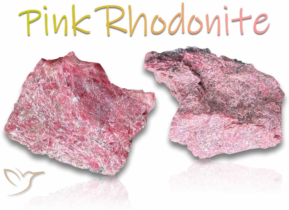 Pink Rhodonite Rough stones