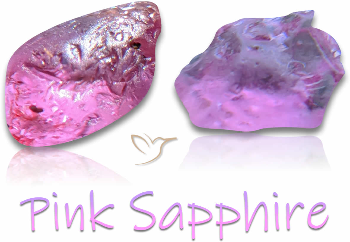 Pink Sapphire Rough stones
