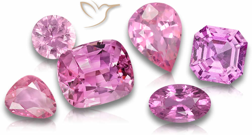 Buy PINK SAPPHIRE DIAMOND Necklace Pink Sapphire Pendant Gold Online in  India 