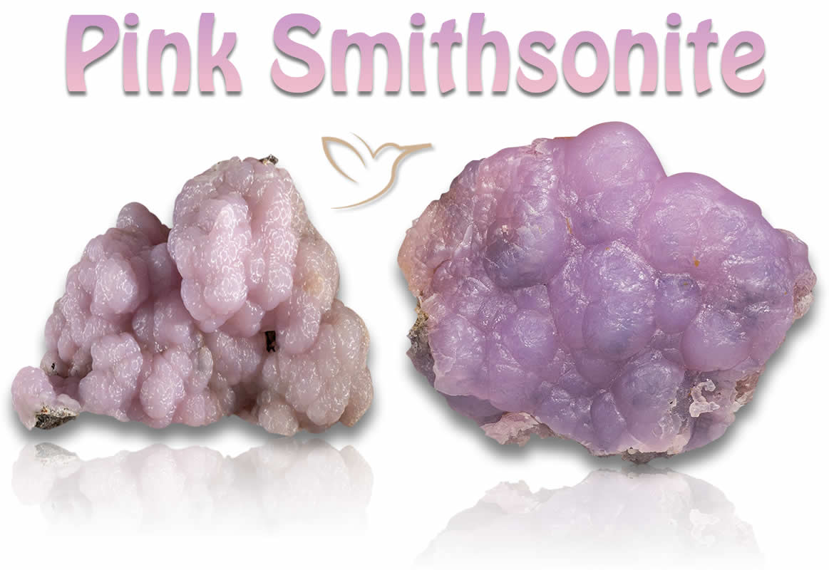 Pink Smithsonite Rough stones