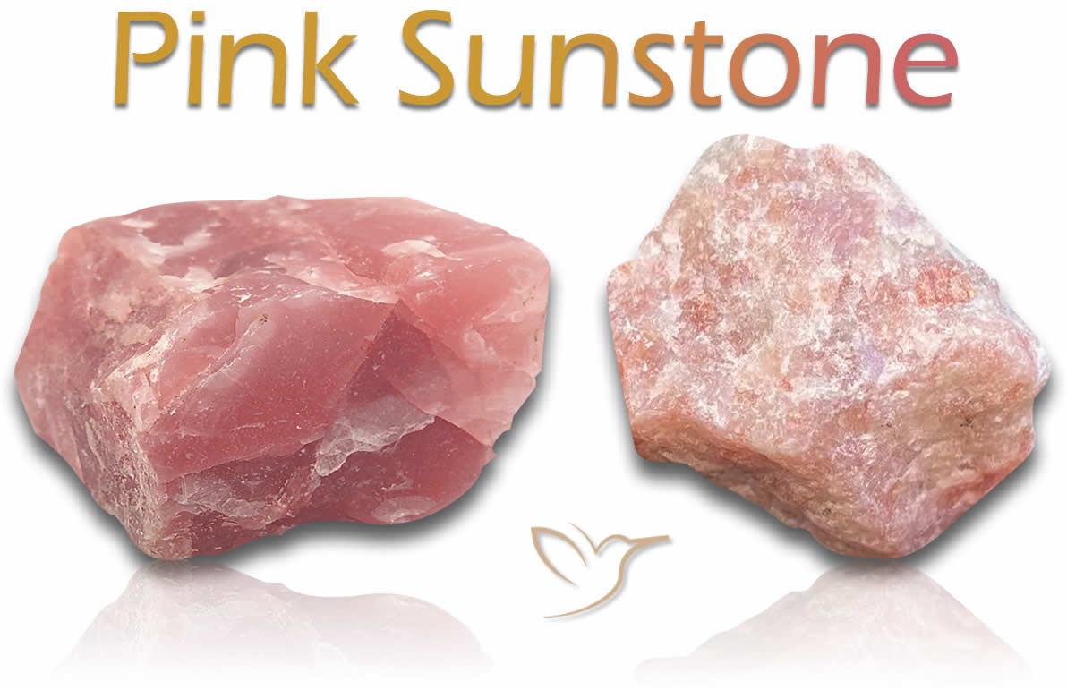 Pink Sunstone Rough stones