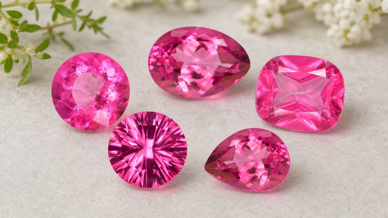 Natural Pink Topaz gemstones - buying guide