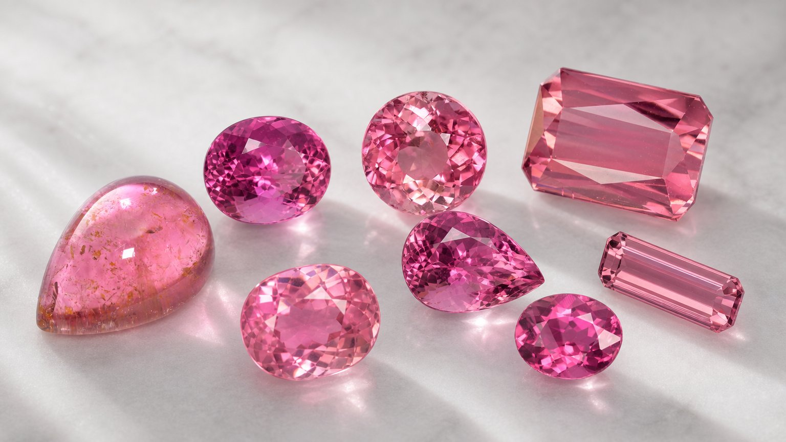 Natural Pink Tourmaline gemstones - buying guide