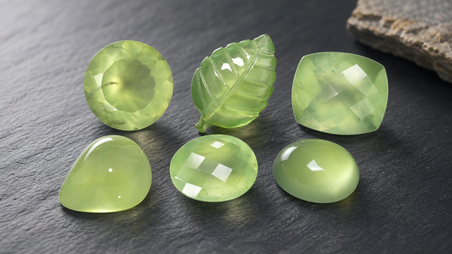 Natural Prehnite gemstones - buying guide