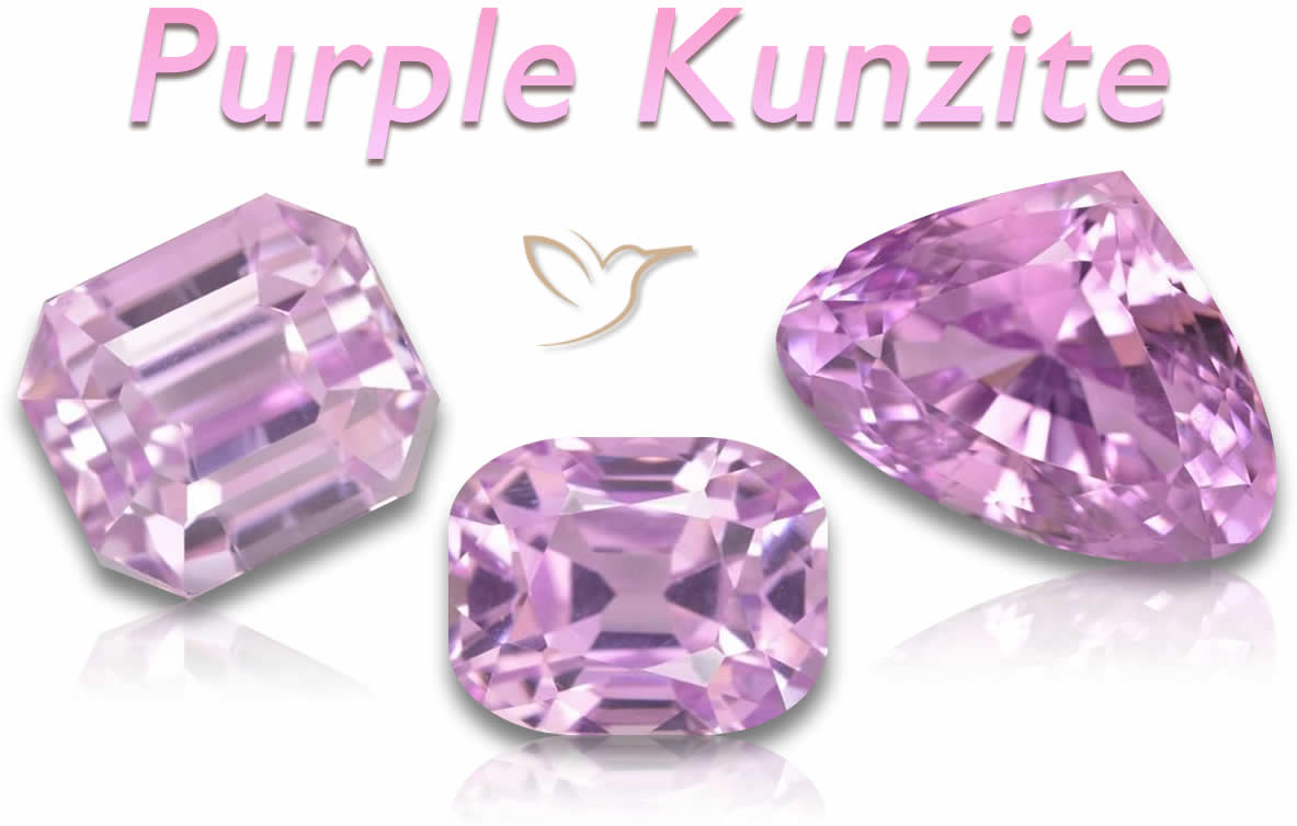Loose Purple Kunzite for Sale