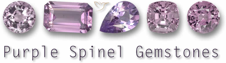Purple Spinel Gemstones