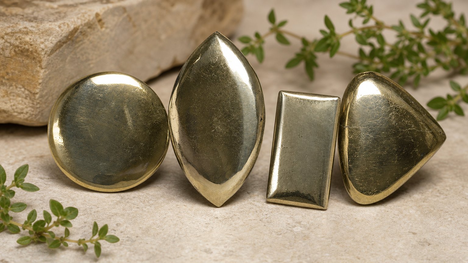 Natural Pyrite gemstones - buying guide
