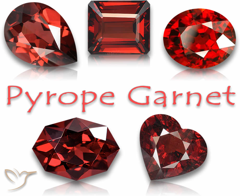 Buy Red Pyrope Garnet Gemstones