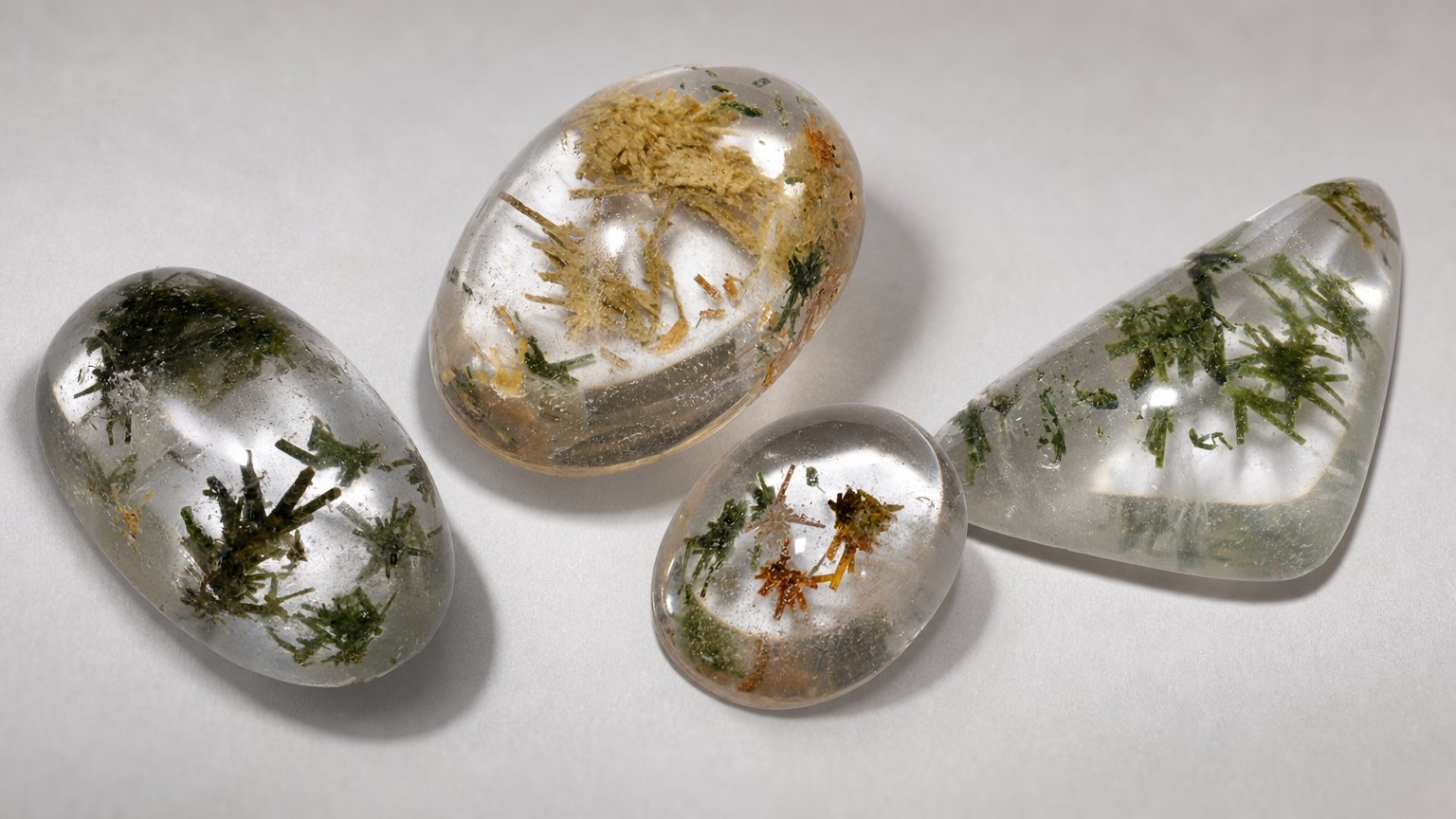 Natural Quartz With Hedenbergite gemstones - buying guide