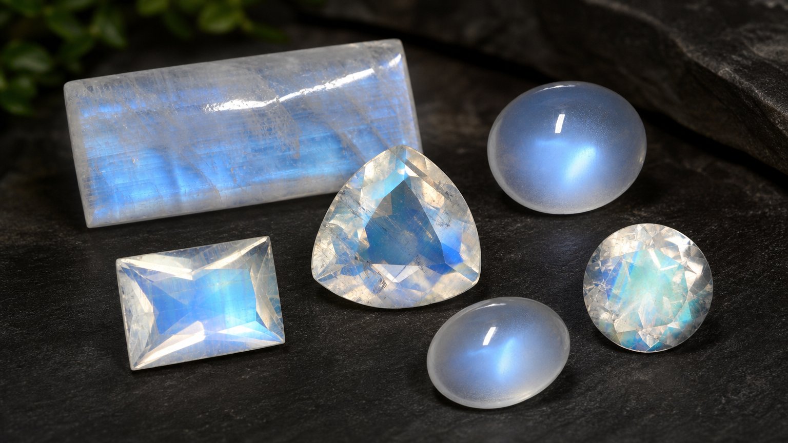 Natural Rainbow Moonstone gemstones - buying guide
