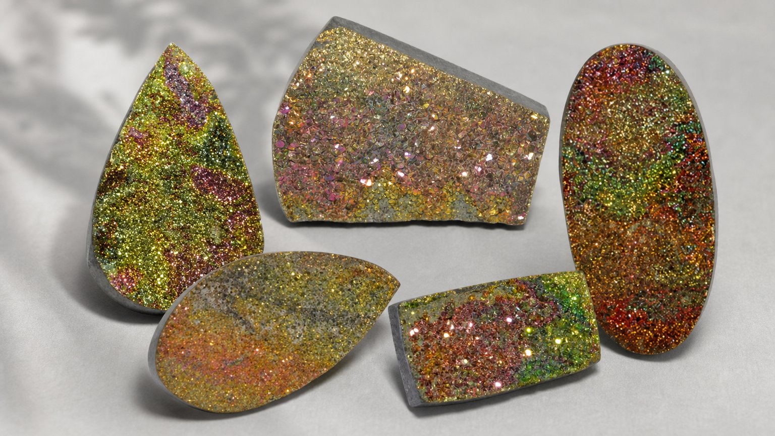 Natural Rainbow Pyrite gemstones - buying guide
