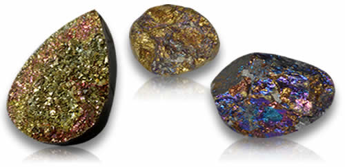 Rainbow Pyrite Gemstones