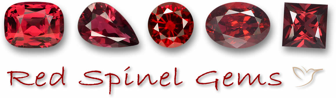 Acheter des pierres gemmes de spinelle rouge