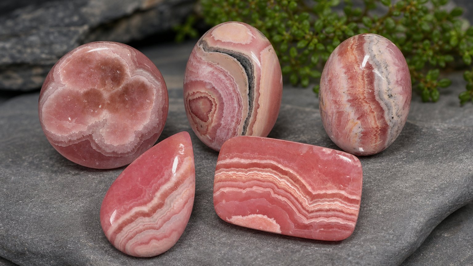 Natural Rhodochrosite gemstones - buying guide