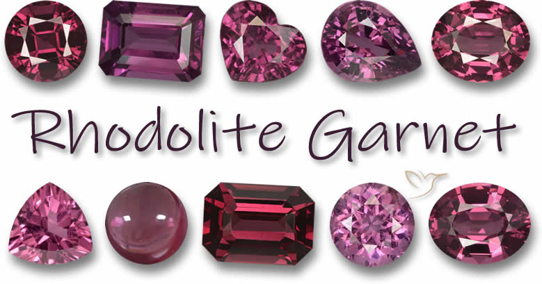 Buy Rhodolite Garnet Gemstones