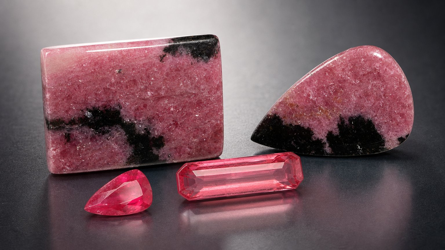 Natural Rhodonite gemstones - buying guide