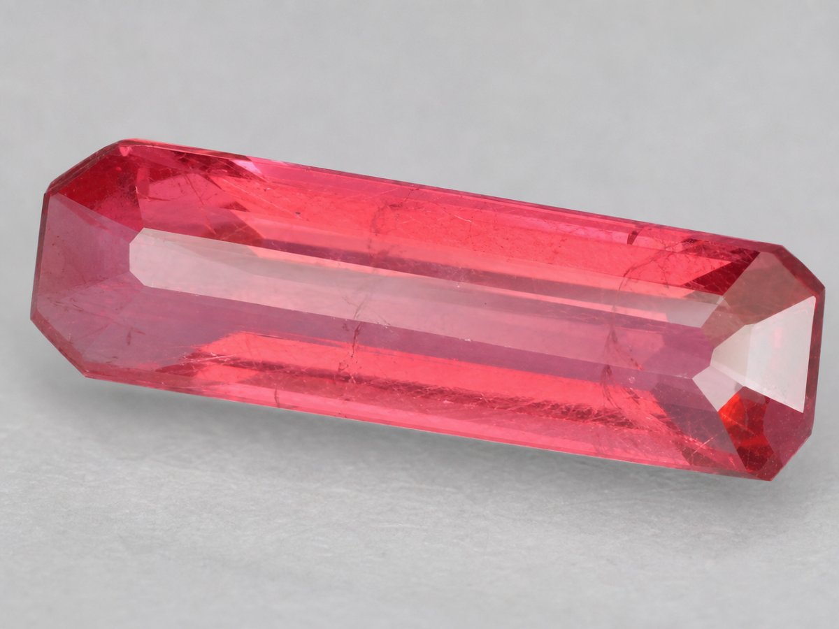 Close-up view of natural Rhodonite gemstones