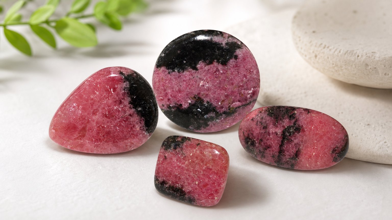 Natural Rhodonite gemstones - buying guide