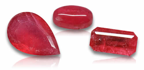 Pierres précieuses Rhodonite