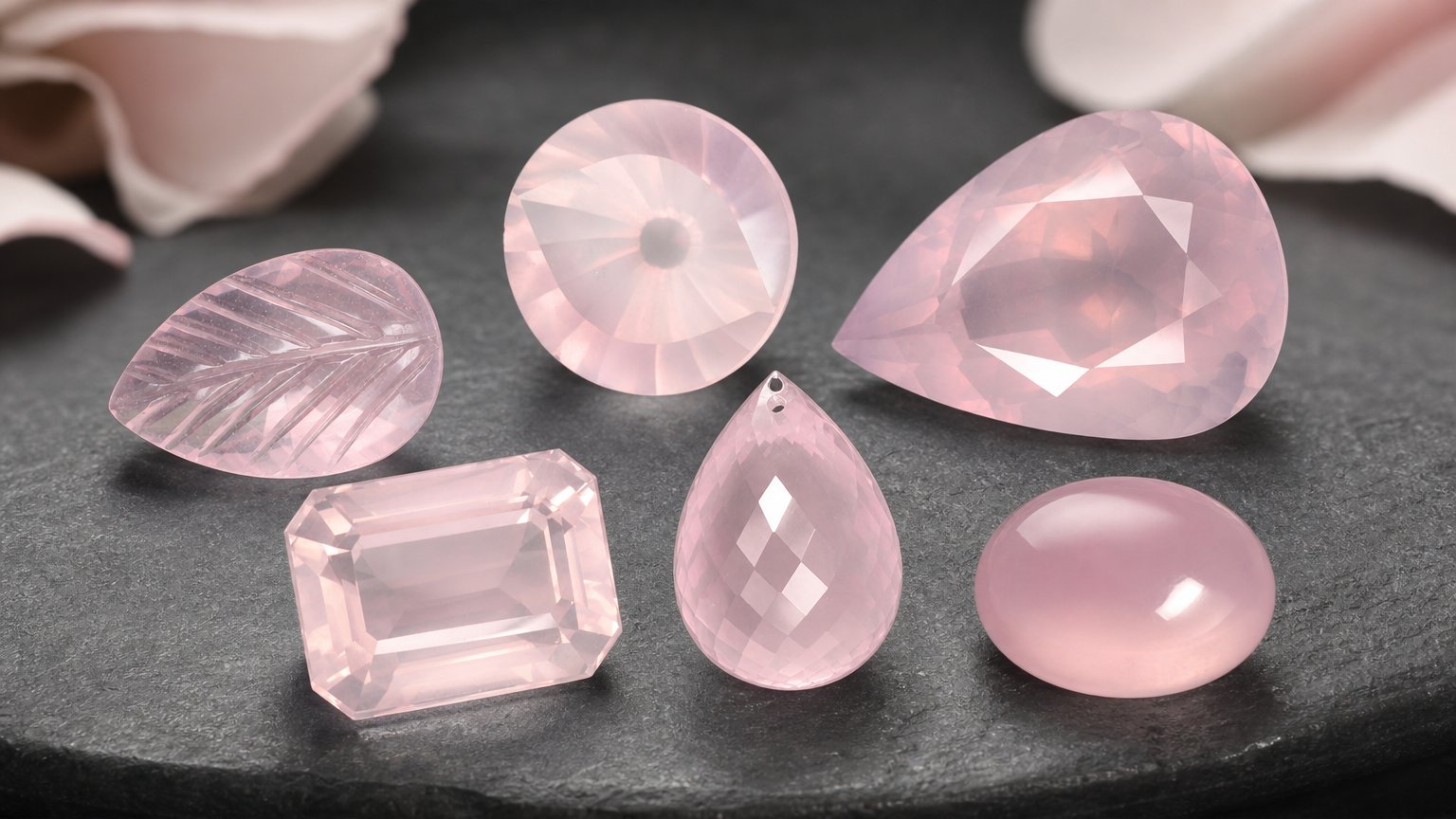 Natural Rose Quartz gemstones - buying guide