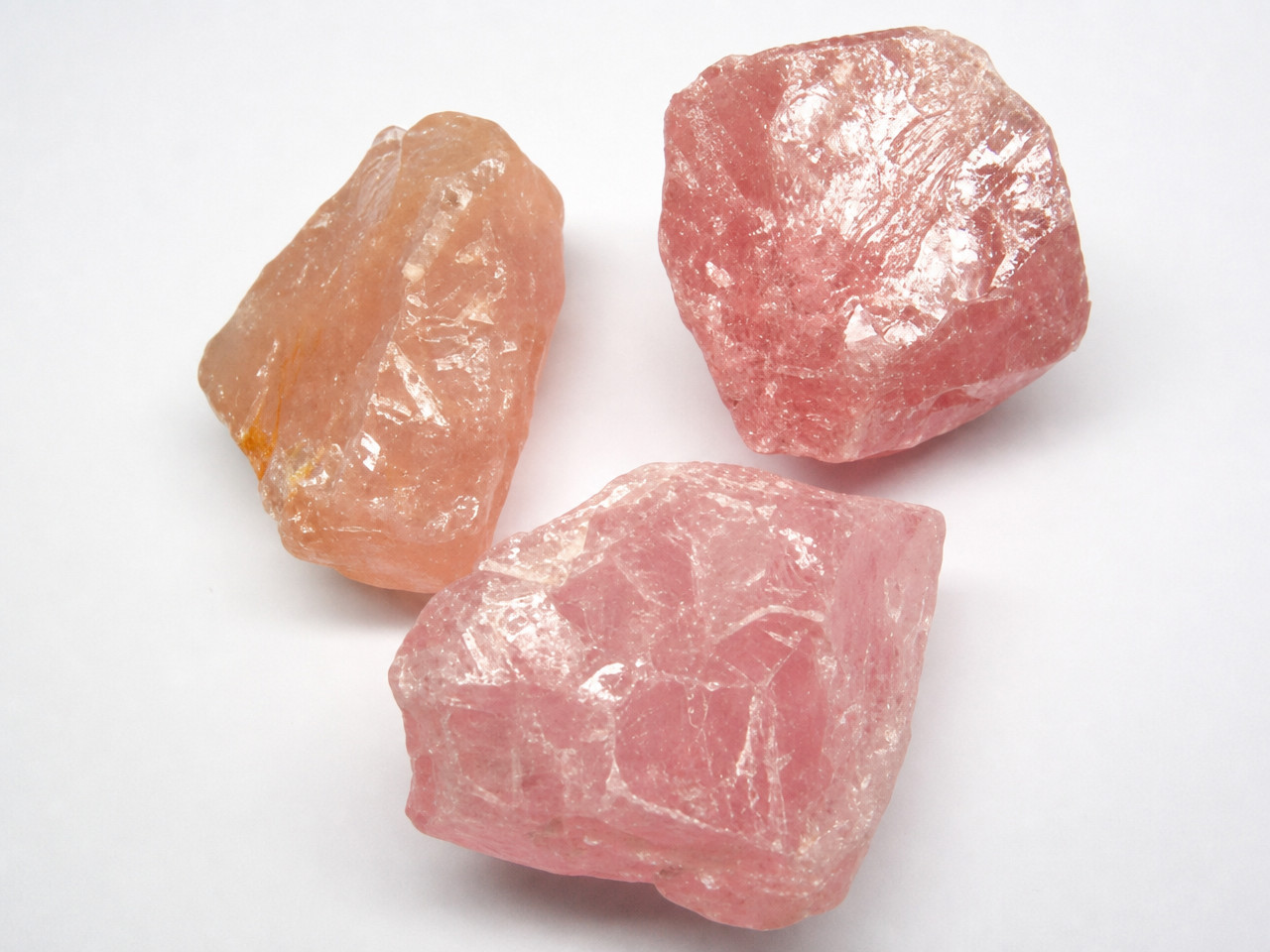 Rough Rose Quartz from South Africa