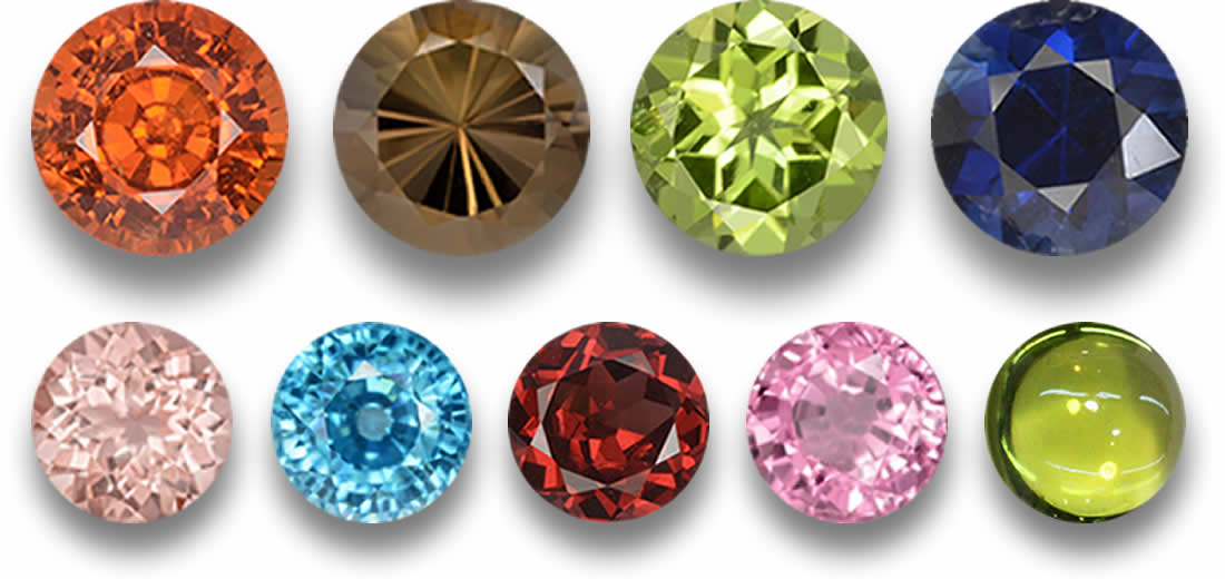 Round Gemstones for Engagement Rings - Natural Certified Gemstones from GemSelect