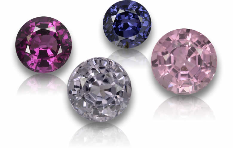 Loose Round Spinel Gemstones for Rings and Fine Jewelry