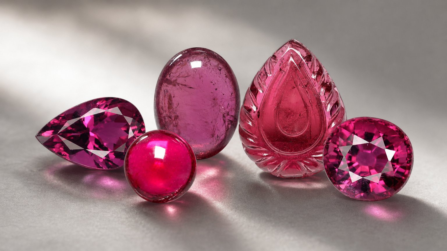 Natural Rubellite Tourmaline gemstones - buying guide