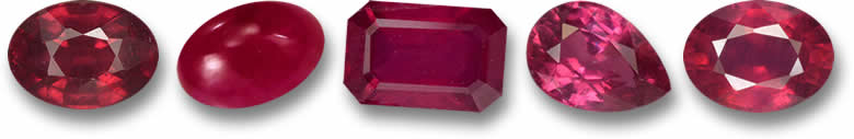 Natural Ruby Gemstones