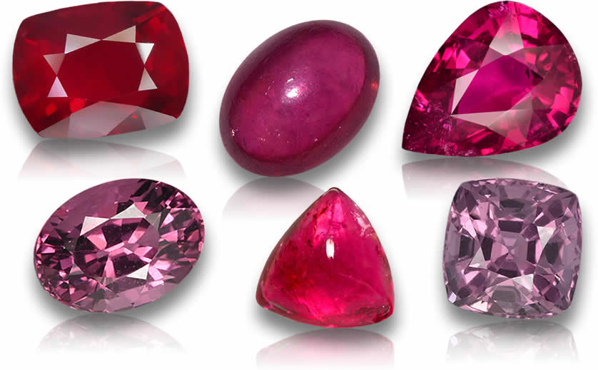 Ruby, Rubellite & Spinel for sale