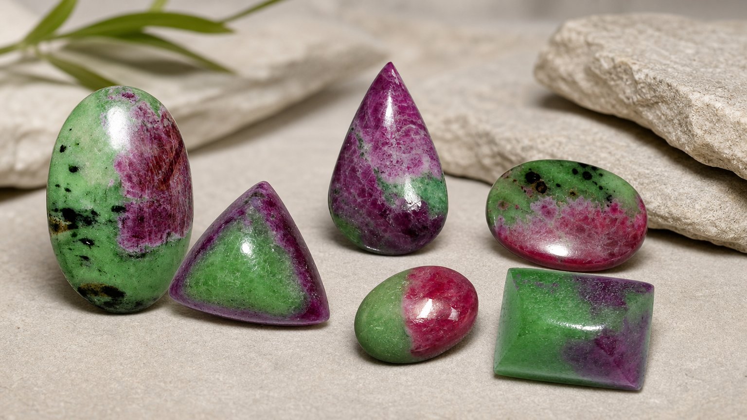 Natural Ruby-Zoisite gemstones - buying guide