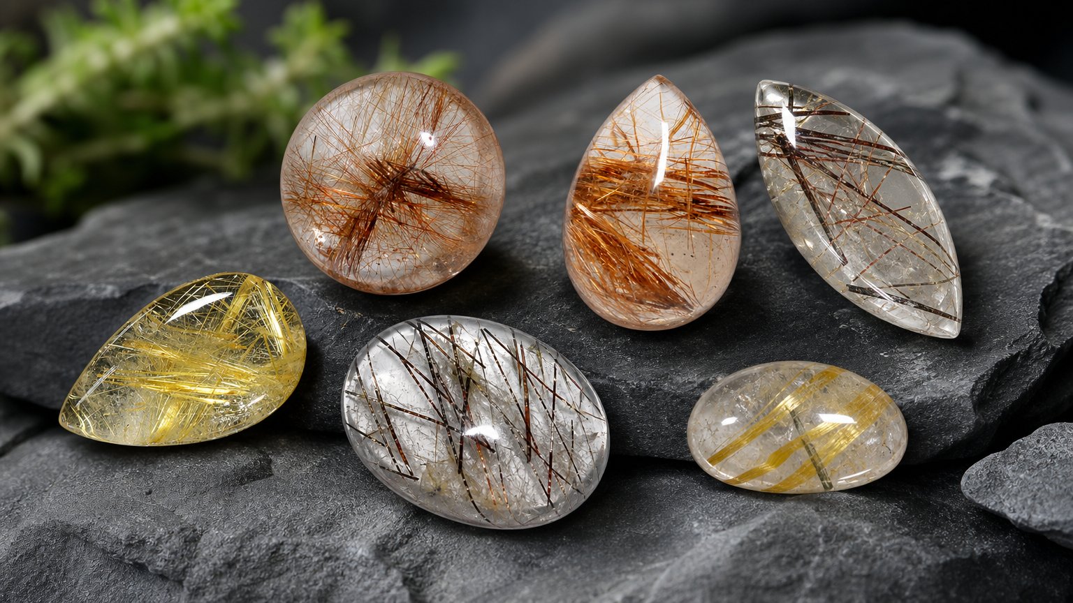 Natural Rutile Quartz gemstones - buying guide