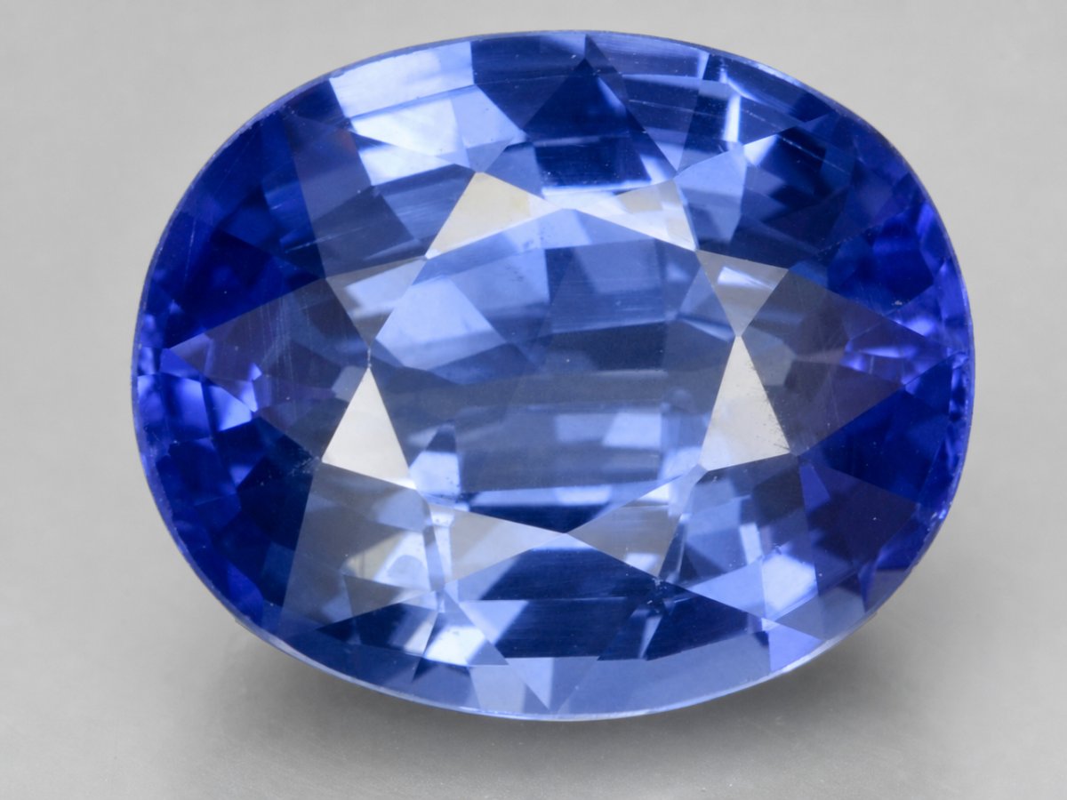 Close-up view of natural Sapphire gemstones