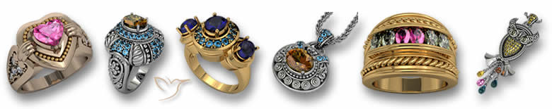 Diseños de joyas de zafiro de GemSelect