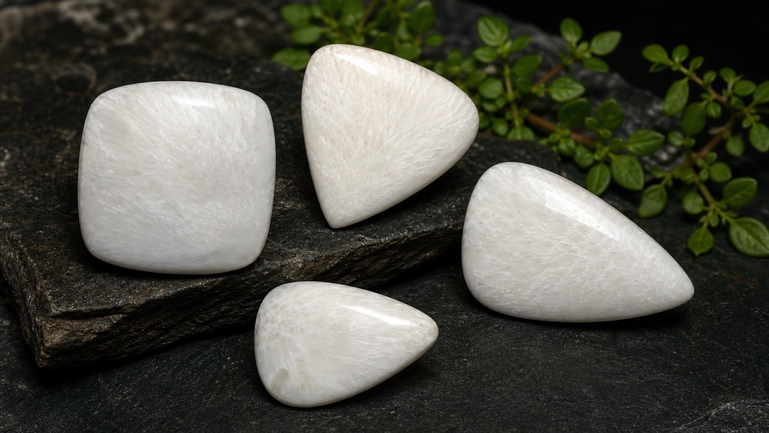 Natural Scolecite gemstones - buying guide