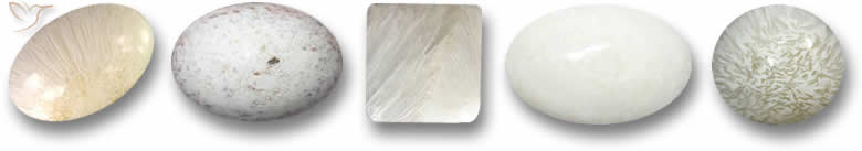Pietre preziose di scolecite
