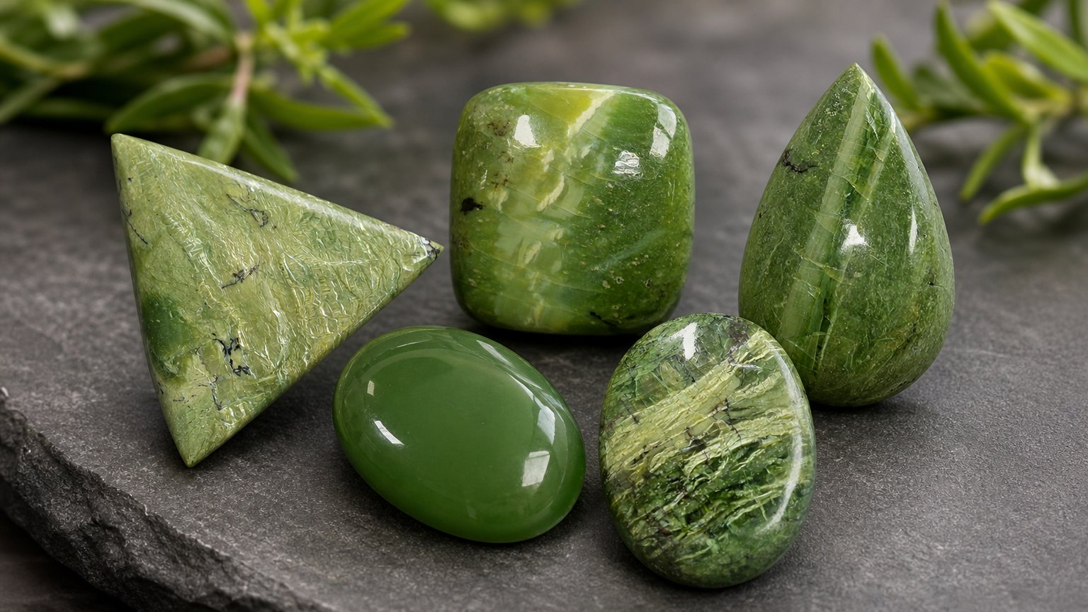 Natural Serpentine gemstones - buying guide