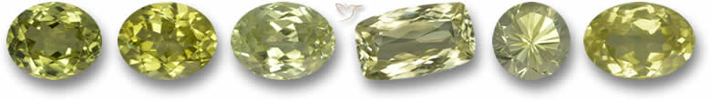 Gemme di sillimanite