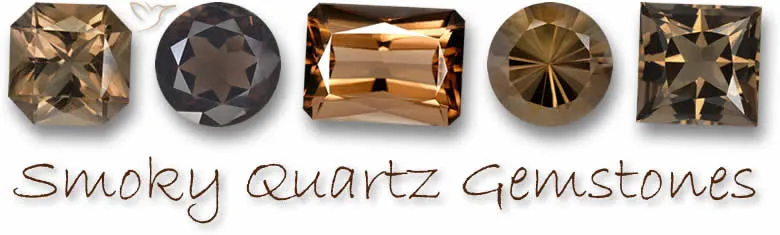 Natural Smoky Quartz Gemstones