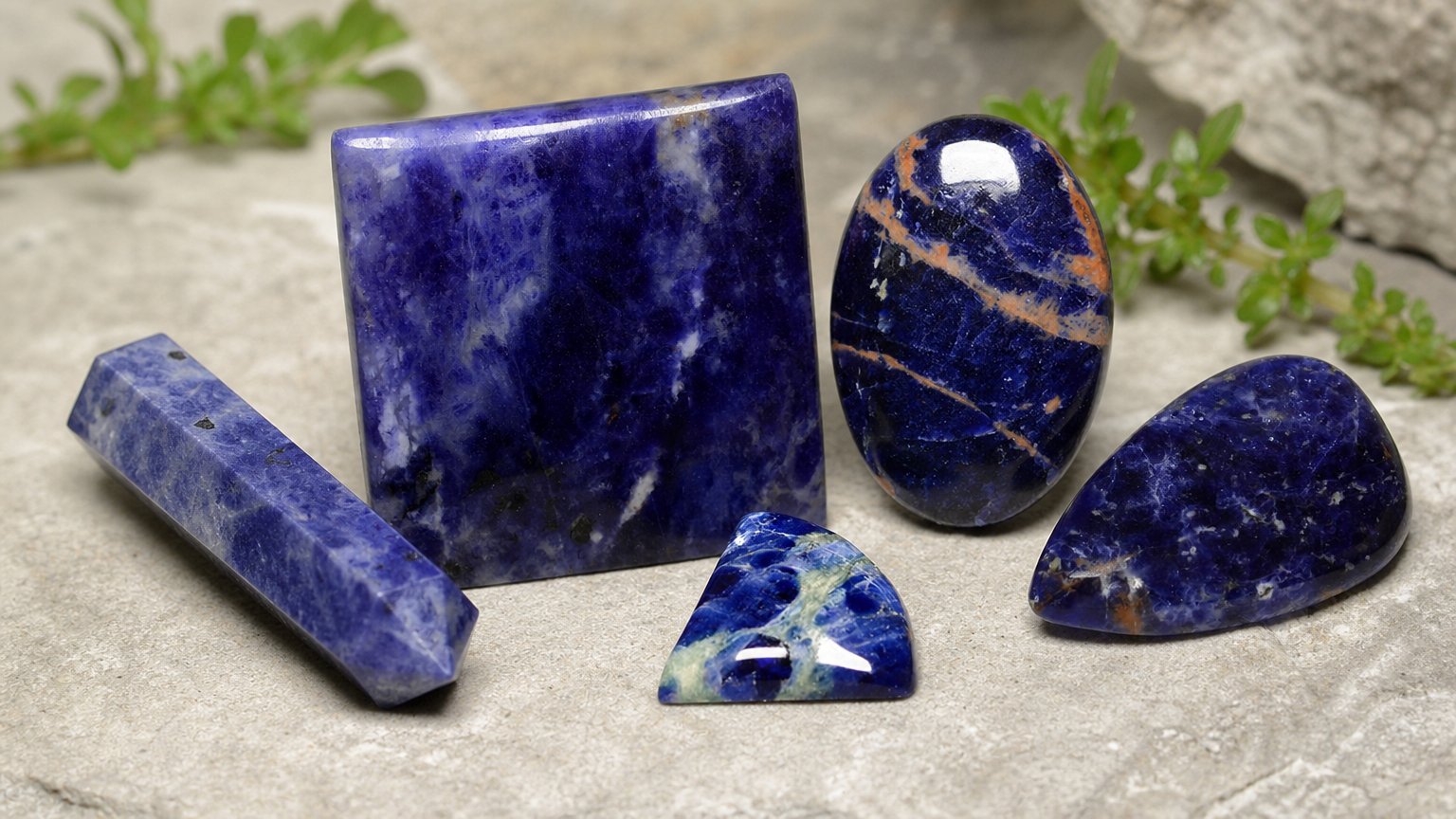 Natural Sodalite gemstones - buying guide