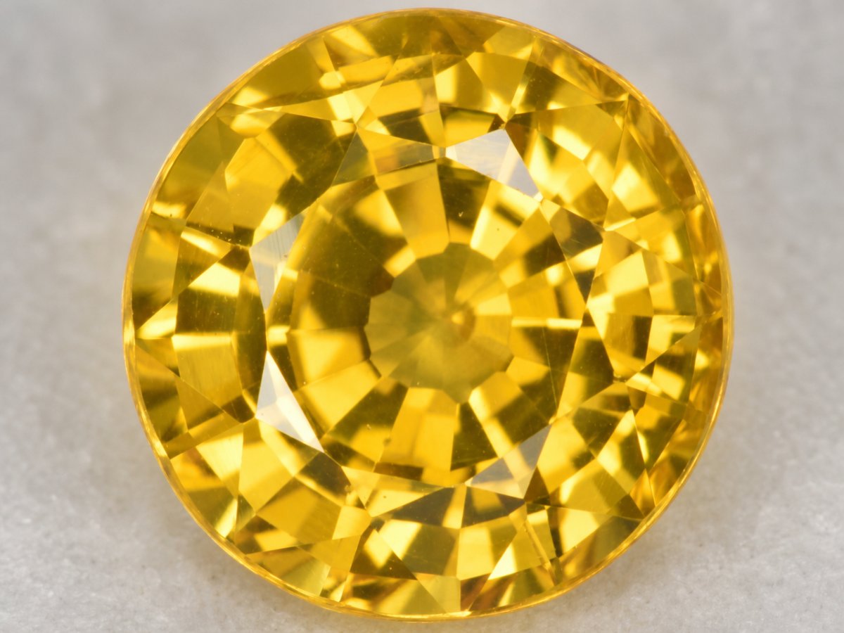 Close-up view of natural Songea Sapphire gemstones
