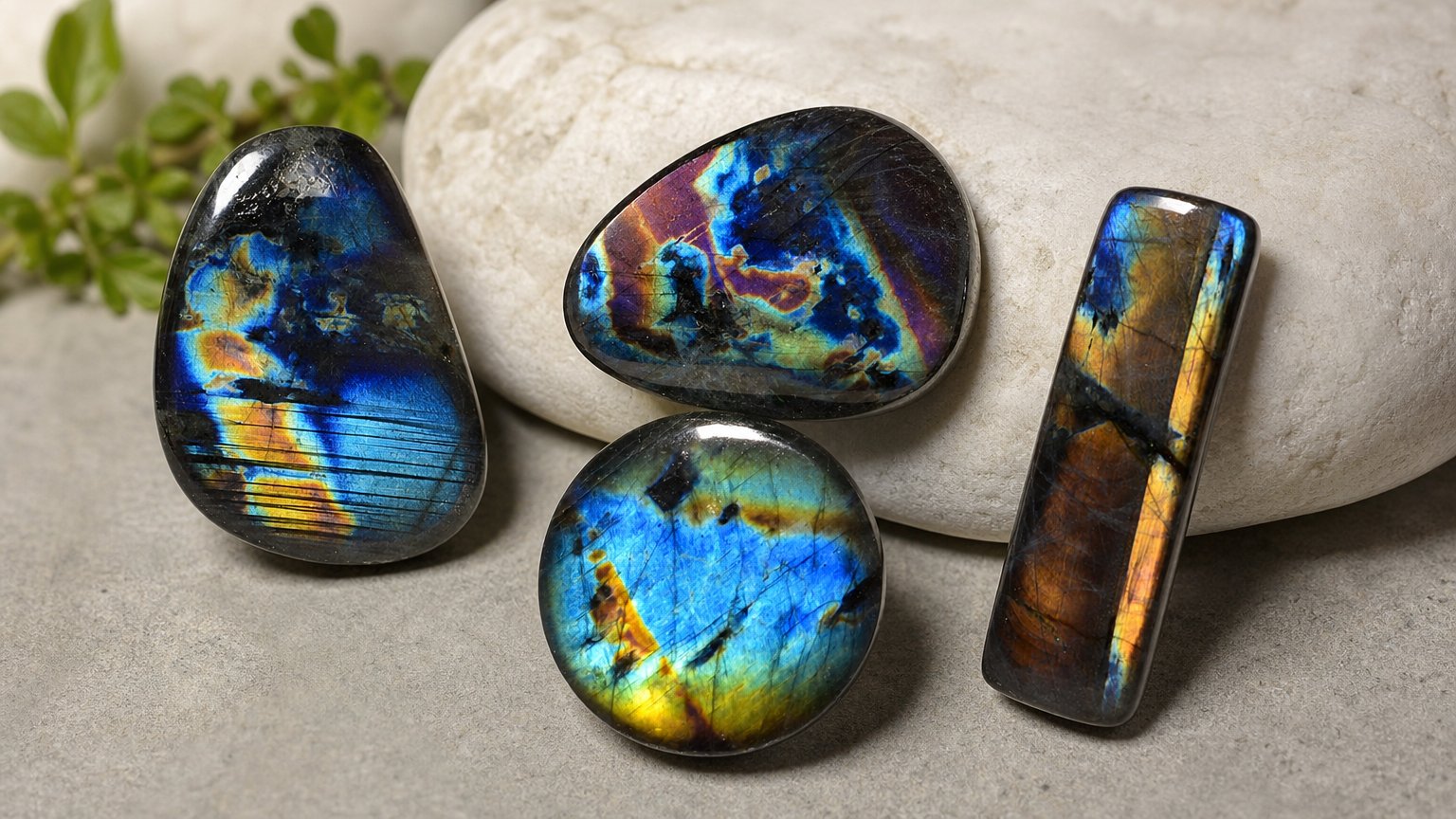 Natural Spectrolite gemstones - buying guide