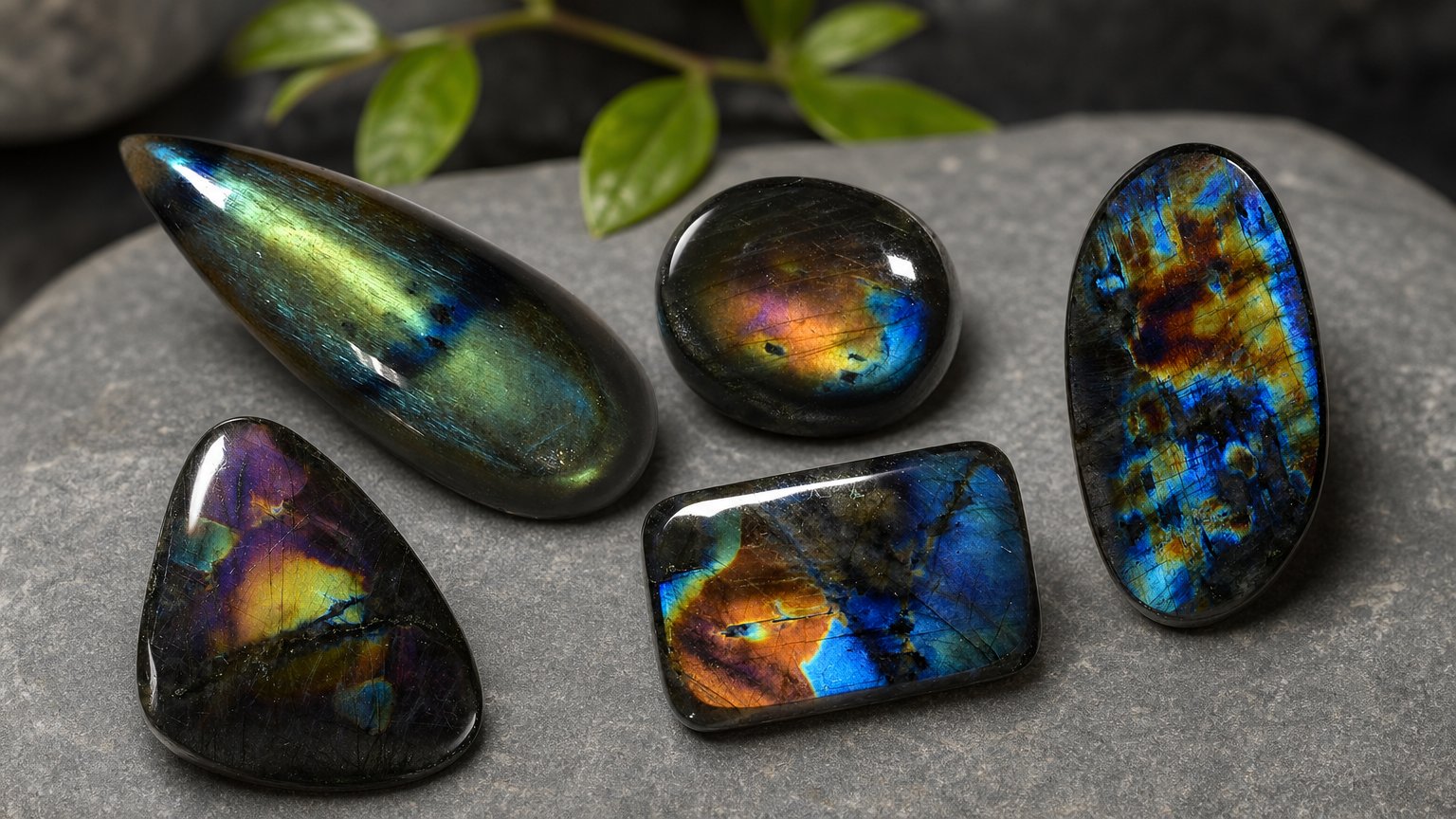 Natural Spectrolite gemstones - buying guide