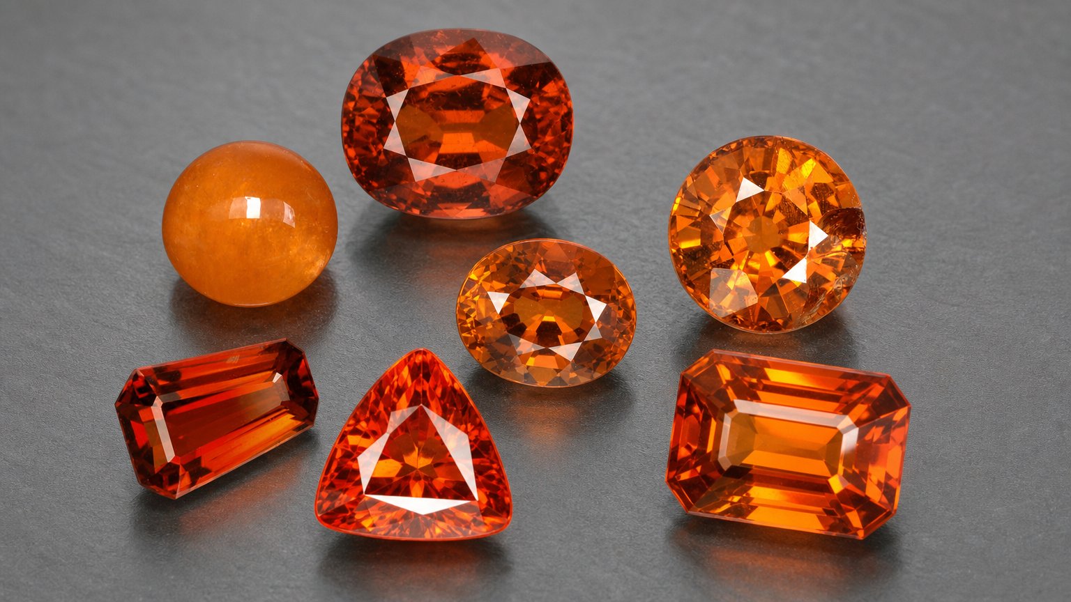 Natural Spessartite Garnet gemstones - buying guide