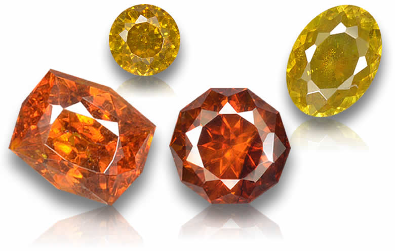 Loose Sphalerite: Shop Rare Yellow, Orange, Red and Golden Sphalerite for Jewelry