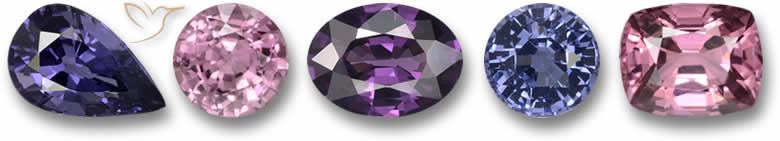 Pedras preciosas Spinel