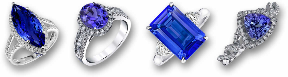 Tanzanite Jewelry Examples
