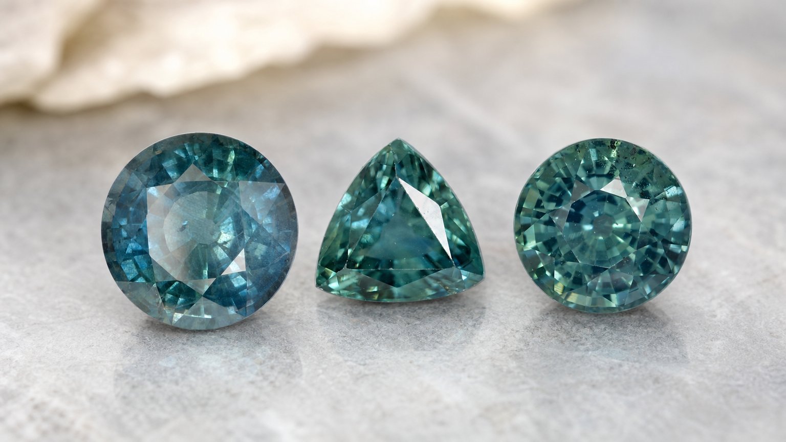 Natural Teal Sapphire gemstones - buying guide